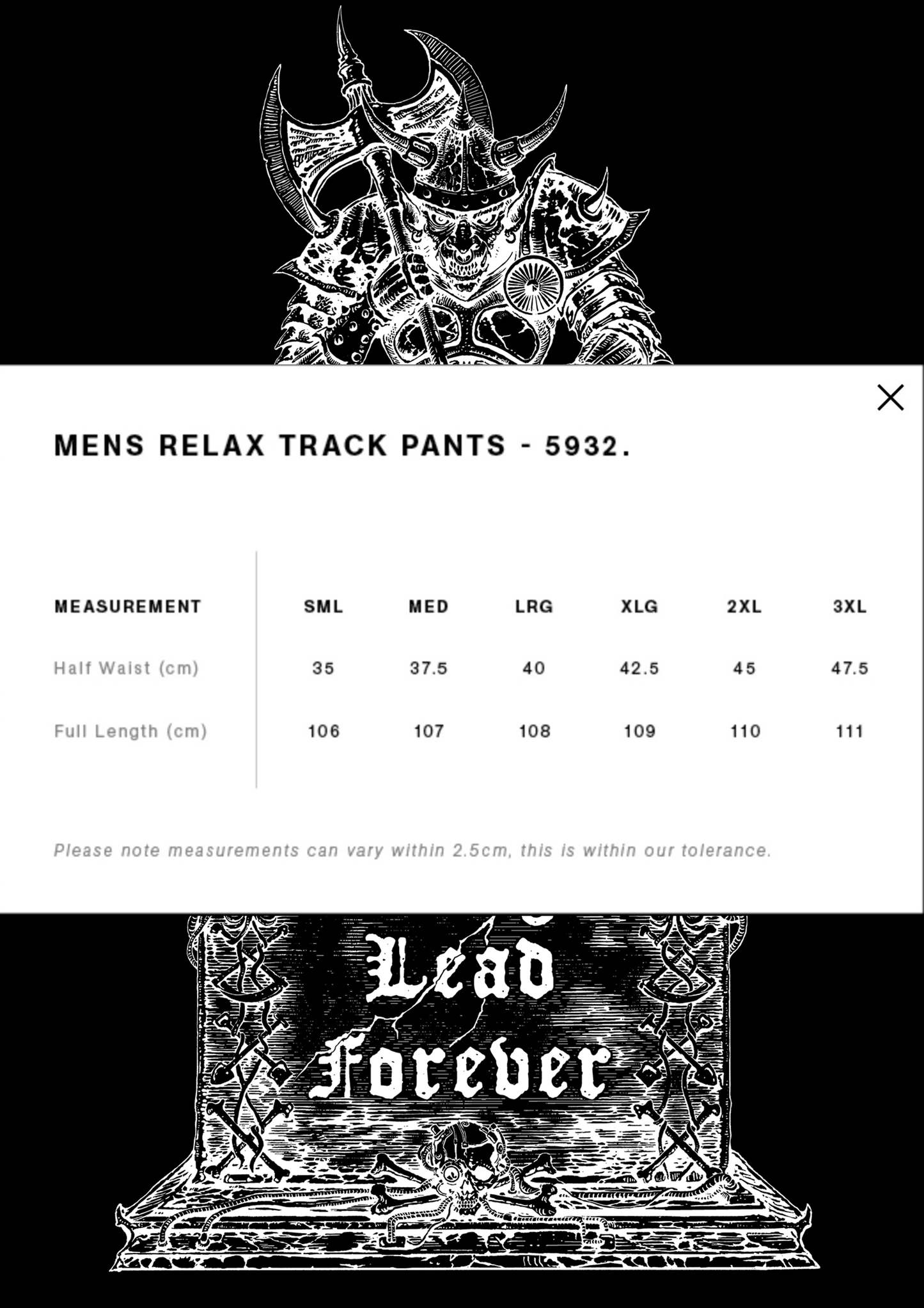 Pre-Order Artillery Witch Relaxed Sweatpants